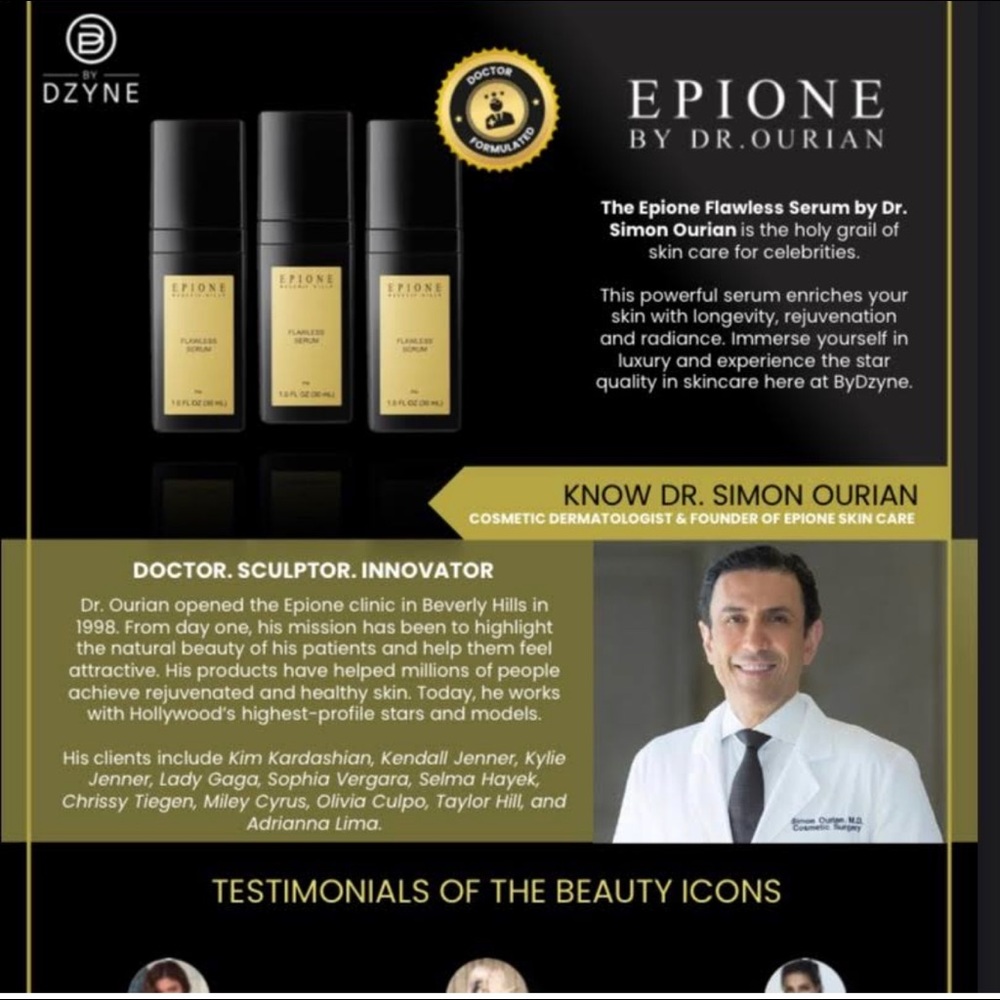 🎁 EPIONE SKIN CARE BEVERLY HILLS
Flawless Serum
30 ml🎁 - Picture 7 of 12